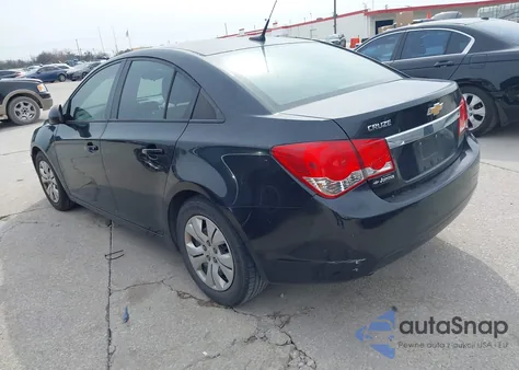 2013 Chevrolet Cruze Ls Auto из США, поврежденный, VIN 1G1PA5SH4D7244574